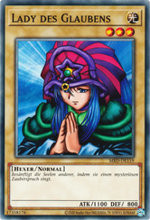 Lady des Glaubens Yu-Gi-Oh! Karte MRD-DE119 Common
