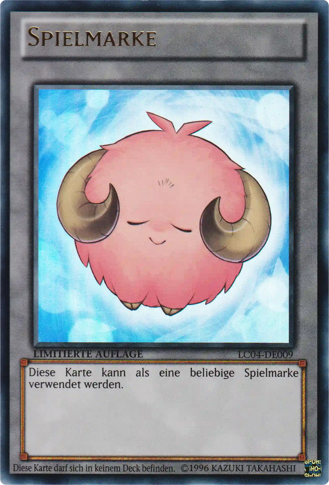 Lamm-Spielmarke Yu-Gi-Oh! Karte LC04-DE009 Ultra Rare