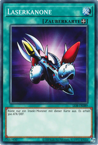 Laserkanone Yu-Gi-Oh! Karte LOB-DE089 Common