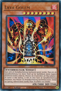 Lava-Golem Yu-Gi-Oh! Karte RA01-DE001 Ultra Rare