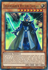 Legendärer Ritter Critias Yu-Gi-Oh! Karte DRL3-DE056 Ultra Rare