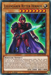 Legendärer Ritter Hermos Yu-Gi-Oh! Karte LEDD-DEA09 Common
