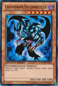 Legendärer Unterweltler Yu-Gi-Oh! Karte WGRT-DE021 Super Rare