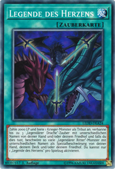 Legende des Herzens Yu-Gi-Oh! Karte LEDD-DEA24 Common