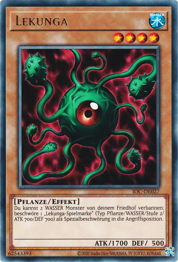Lekunga Yu-Gi-Oh! Karte IOC-DE027 Rare