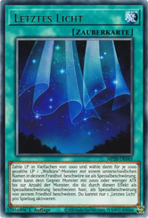 Letztes Licht Yu-Gi-Oh! Karte MP20-DE045 Rare