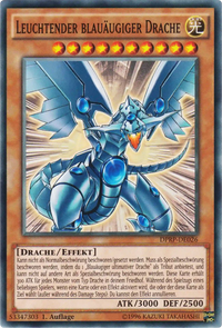 Leuchtender blauäugiger Drache Yu-Gi-Oh! Karte DPRP-DE026 Common