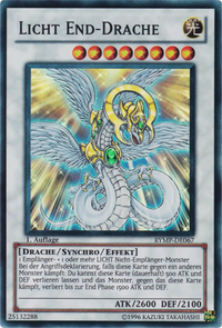 Licht End-Drache Yu-Gi-Oh! Karte RYMP-DE067 Super Rare
