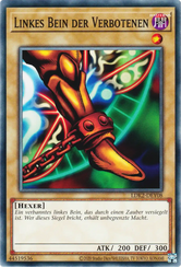 Linkes Bein der Verbotenen Yu-Gi-Oh! Karte LDK2-DEY08 Common
