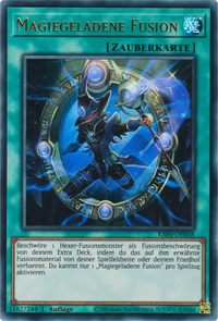 Magiegeladene Fusion Yu-Gi-Oh! Karte RA01-DE058 Ultra Rare