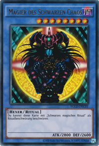 Magier des Schwarzen Chaos Yu-Gi-Oh! Karte YGLD-DEC01 Ultra Rare