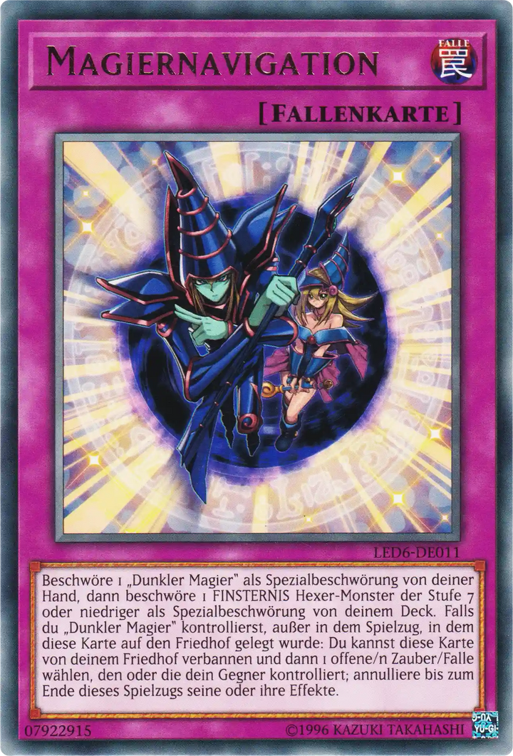 Magiernavigation Yu-Gi-Oh! Karte LED6-DE011 Rare