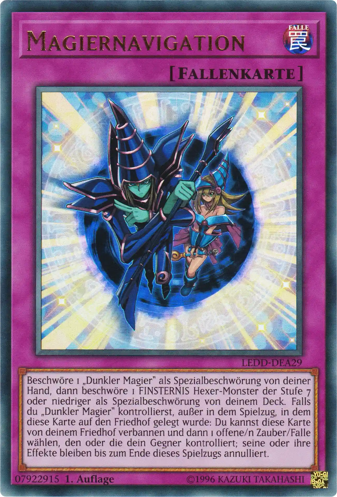 Magiernavigation Yu-Gi-Oh! Karte LEDD-DEA29 Ultra Rare