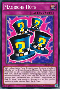 Magische Hüte Yu-Gi-Oh! Karte YGLD-DEA38 Common
