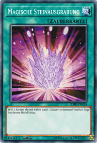 Magische Steinausgrabung Yu-Gi-Oh! Karte LEHD-DEA24 Common