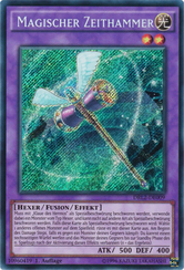 Magischer Zeithammer Yu-Gi-Oh! Karte DRL2-DE009 Secret Rare