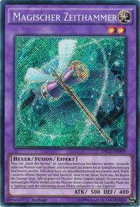 Magischer Zeithammer Yu-Gi-Oh! Karte DRL2-DE009 Secret Rare