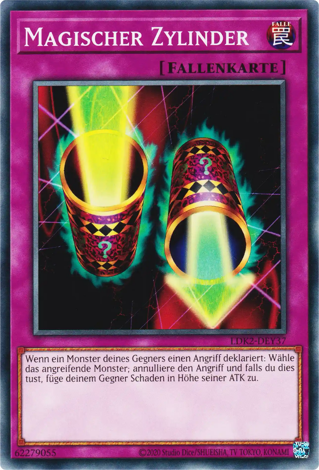 Magischer Zylinder Yu-Gi-Oh! Karte LDK2-DEY37 Common