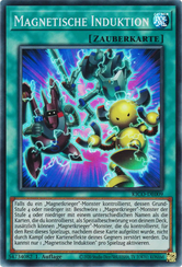Magnetische Induktion Yu-Gi-Oh! Karte KICO-DE009 Super Rare
