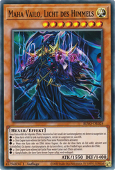 Maha Vailo, Licht des Himmels Yu-Gi-Oh! Karte BLVO-DE024 Super Rare