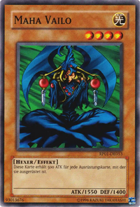 Maha Vailo Yu-Gi-Oh! Karte RP01-DE053 Common