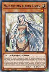 Maid mit den blauen Augen Yu-Gi-Oh! Karte LDS2-DE006 Common