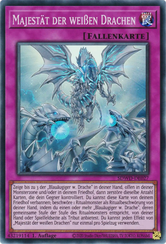 Majestät der weißen Drachen Yu-Gi-Oh! Karte SDWD-DE027 Super Rare