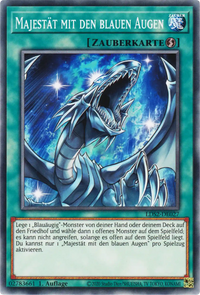 Majestät mit den blauen Augen Yu-Gi-Oh! Karte LDS2-DE027 Common