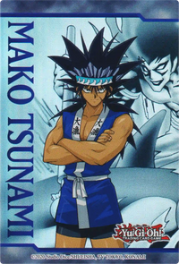 Mako Tsunami Art Token Yu-Gi-Oh! Karte LDS1-DEMK Special