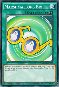 Marshmallons Brille Yu-Gi-Oh! Karte YGLD-DEC35 Common