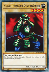 Masaki, legendärer Schwertkämpfer Yu-Gi-Oh! Karte LOB-DE038 Common