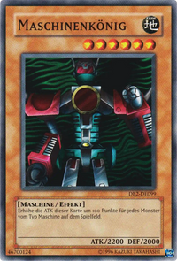 Maschinenkönig Yu-Gi-Oh! Karte DB2-DE099 Common