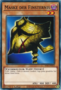 Maske der Finsternis Yu-Gi-Oh! Karte STAS-DE023 Common