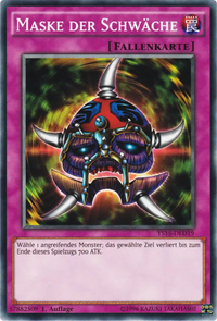 Maske der Schwäche Yu-Gi-Oh! Karte YS15-DED19 Common