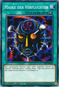 Maske der Verfluchten Yu-Gi-Oh! Karte STAS-DE026 Common