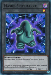 Maske-Spielmarke Yu-Gi-Oh! Karte OP19-DE029 Super Rare