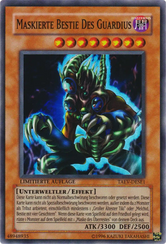 Maskierte Bestie Des Guardius Yu-Gi-Oh! Karte TAEV-DESE1 Super Rare