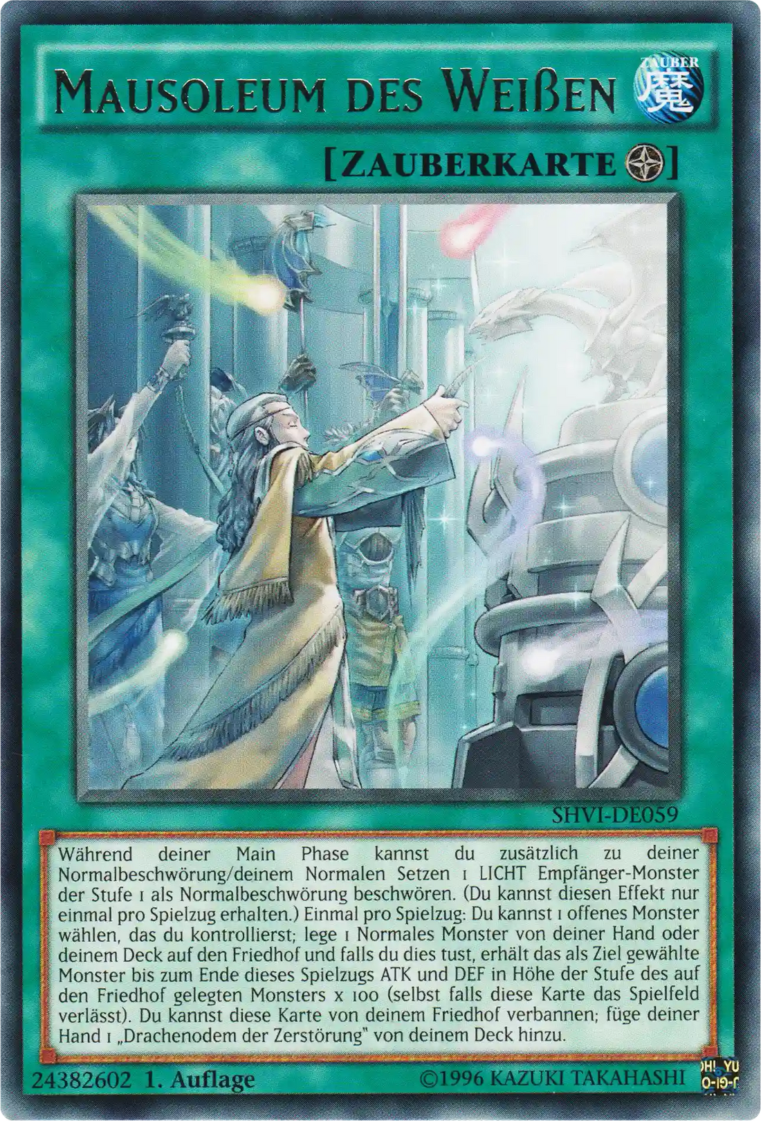 Mausoleum des Weißen Yu-Gi-Oh! Karte SHVI-DE059 Rare