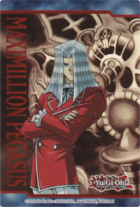 Maximillion Pegasus Art Token Yu-Gi-Oh! Karte LDS1-DEMP Special