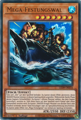 Mega-Festungswal Yu-Gi-Oh! Karte LED9-DE016 Ultra Rare