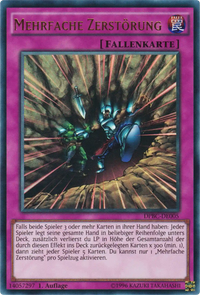 Mehrfache Zerstörung Yu-Gi-Oh! Karte DPBC-DE005 Ultra Rare