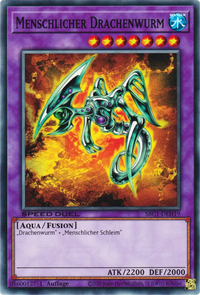 Menschlicher Drachenwurm Yu-Gi-Oh! Karte SBC1-DEH19 Common