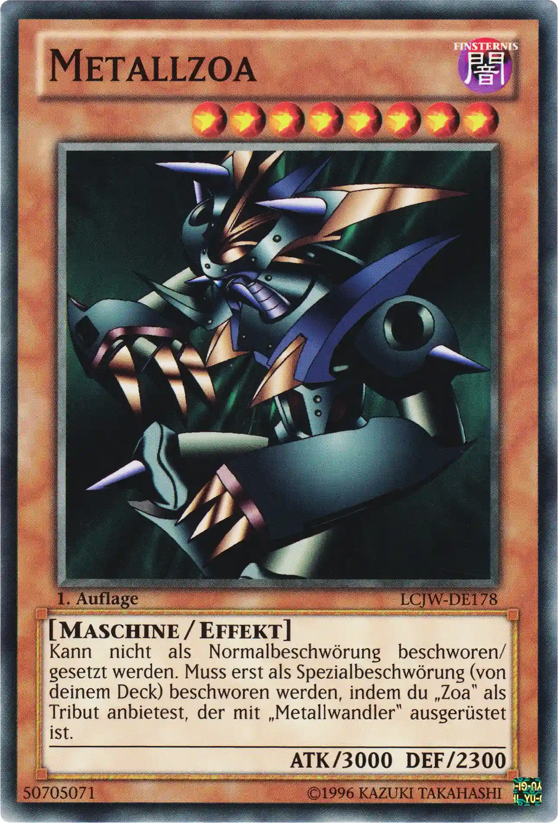 Metallzoa Yu-Gi-Oh! Karte LCJW-DE178 Common