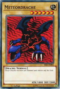Meteordrache Yu-Gi-Oh! Karte SS02-DEB02 Common