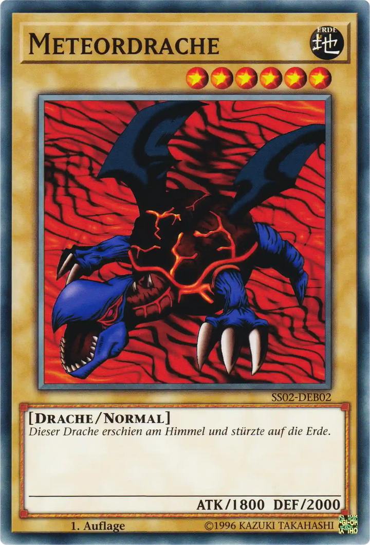 Meteordrache Yu-Gi-Oh! Karte SS02-DEB02 Common