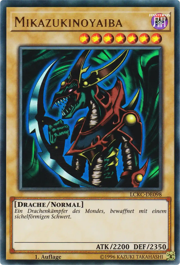Mikazukinoyaiba Yu-Gi-Oh! Karte LCKC-DE098 Ultra Rare