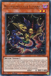Millenniumäugiger Illusionist Yu-Gi-Oh! Karte LED2-DE001 Ultra Rare