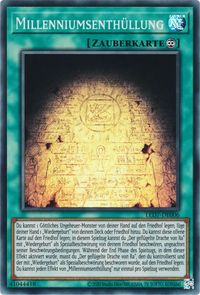 Millenniumsenthüllung Yu-Gi-Oh! Karte LED7-DE006 Super Rare