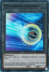 Möglichkeits-Spielmarke Yu-Gi-Oh! Karte OP20-DE027 Super Rare