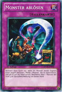 Monster ablösen Yu-Gi-Oh! Karte SDDL-DE032 Common